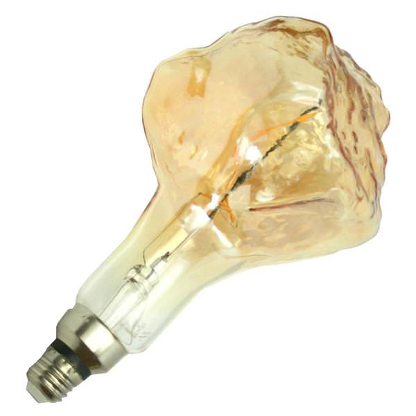 4 watt Amber Glacier LED Filament Bulb