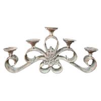 Light Garden 23" Silver Candle Holder 