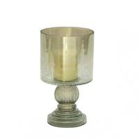 Light Garden 11" Clear Candle Holder 