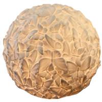 Light Garden 12.5" x 10" Butterfly Ball Decorative Lamp