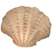 Light Garden 14" Small Standing Scallop Table Lamp
