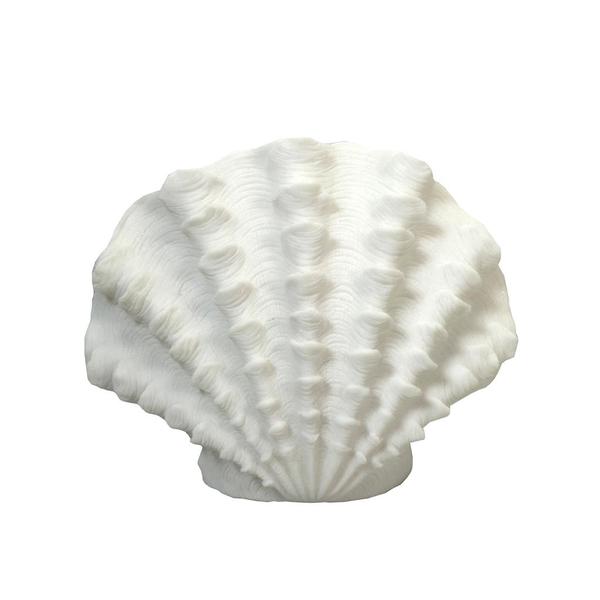 17" Large Standing Scallop Table Lamp