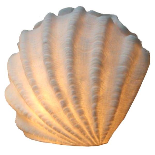 14" Shell Table Lamp