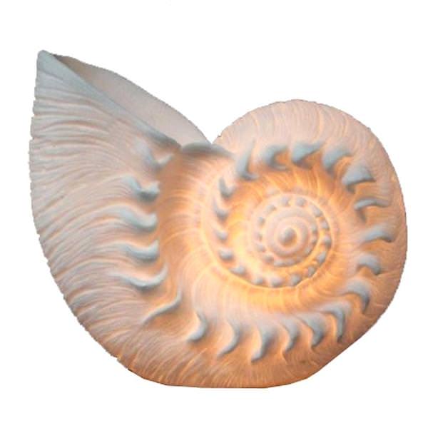 34" Large Snail Table Lamp