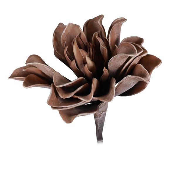 41" Artificial Brown Foam Flower