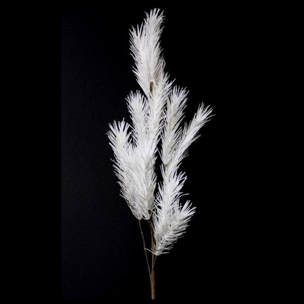 48" Artificial Grey Foam Flower