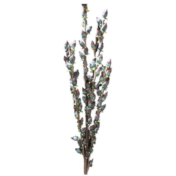 52" Artificial Teal Foam Flower