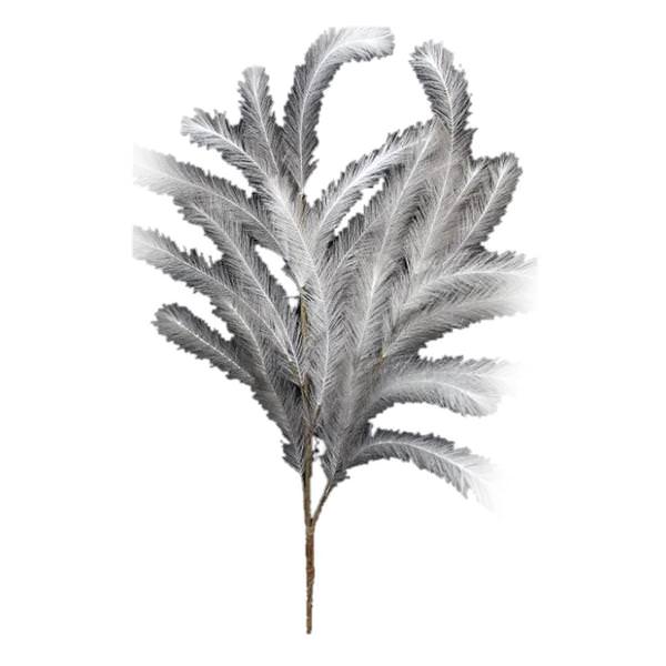 45" Artificial Grey Pampas Grass