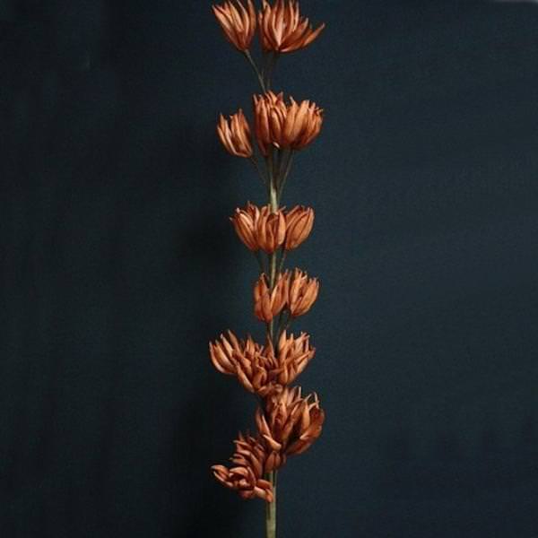 46" Artificial Terracotta Flower