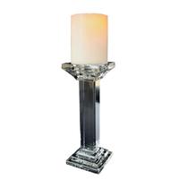 Light Garden 11" Clear Candle Holder 