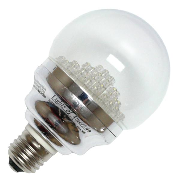 3.5 watt 120 volt G25 Medium Screw Base 3000K Warm White Non-Dimmable LED