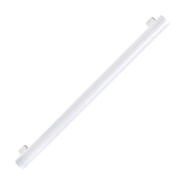7 watt 125/130 volt T10 Single Contact Dual Base 3500K Warm White Opal White Linestra LED