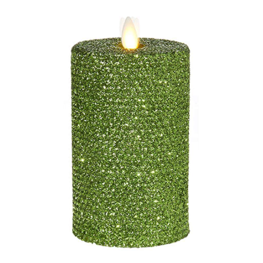 Liown 38103 MultiColored Flameless LED Wax Candle