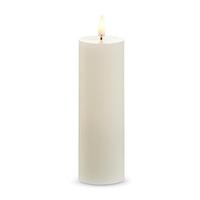 Luminesce 2" x 6" Ivory Wax LED Pillar Candle with Timer