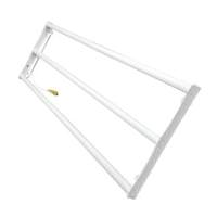 Litetronics 2' x 4' 50 watt 120 volt 3500K Neutral White Dimmable Magnetic LED Troffer Retrofit