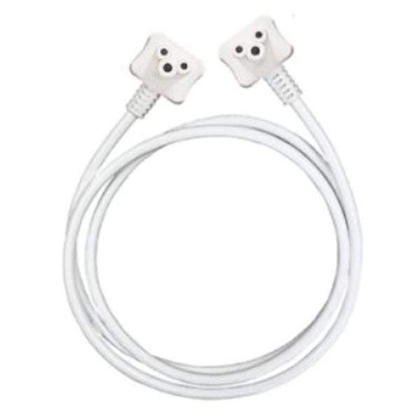 1' x 4' Retrofit Lamp to Lamp White Extension