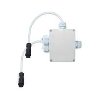 View White Junction Box with Bracket