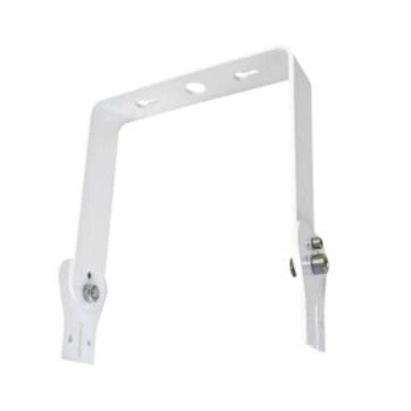 7" x 9" White Aluminum Swivel C Bracket