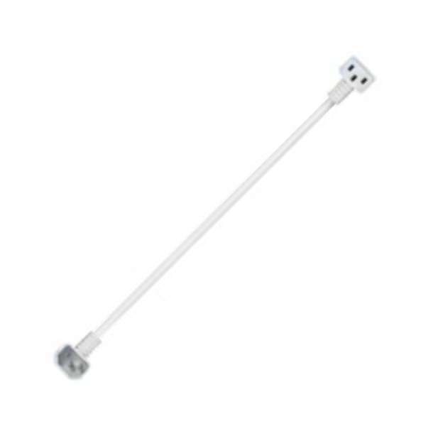 1' x 4' Retrofit Lamp to Lamp White Extension