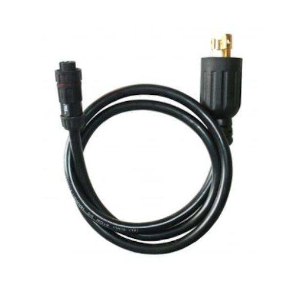5' Black Twist Connect Cord