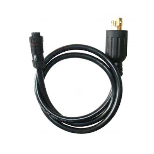 5' Black Twist Connect Cord