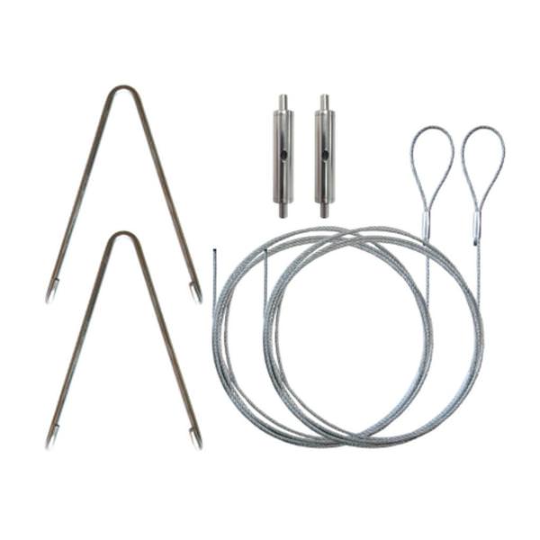 Strip Fixture Suspension Mount Kit