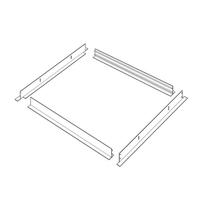 Litetronics 1' x 4' Dry Wall Mount Kit