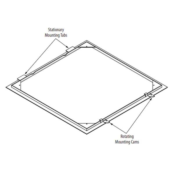 2' x 2' Troffer Frame