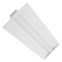 Litetronics 1' x 4' 36 watt 120/277 volt 3500K Neutral White White Dimmable LED Volumetric Troffer