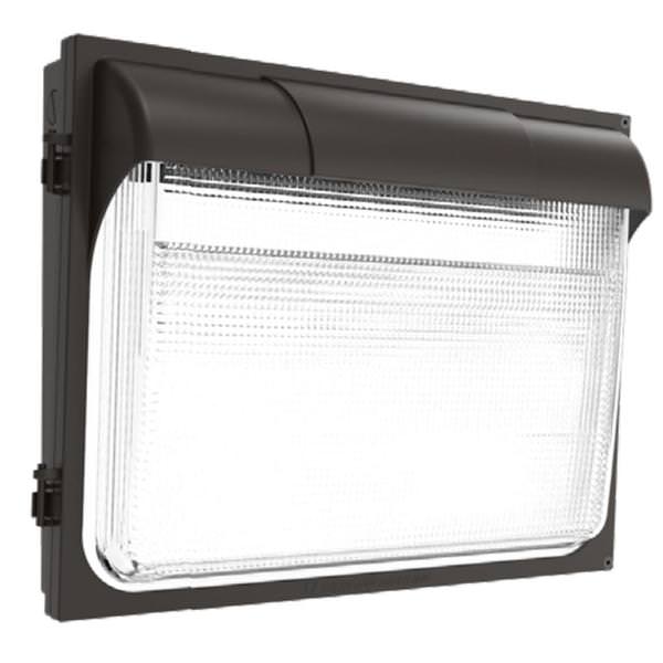 Selectable watt 120/277 volt 5000K Daylight Bronze Type 4 LED Wall Pack