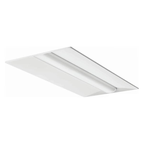 2' x 4' 31 watt 120/277 volt 3500K Neutral White Curved Ribbed LED