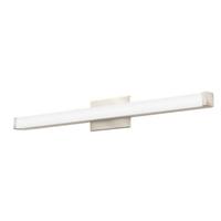 Lithonia Lighting 2' 27 watt 120/277 volt CCT Selectable Brushed Nickel LED Vanity Light Fixture