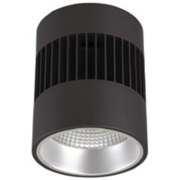 6" 42.5 watt 120/277 volt Black 4000K Cannon LED Downlight