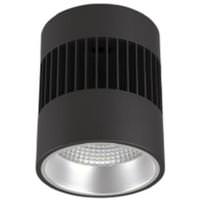 Liton 6" 24.5 watt 120/277 volt Black 4000K Cannon LED Downlight