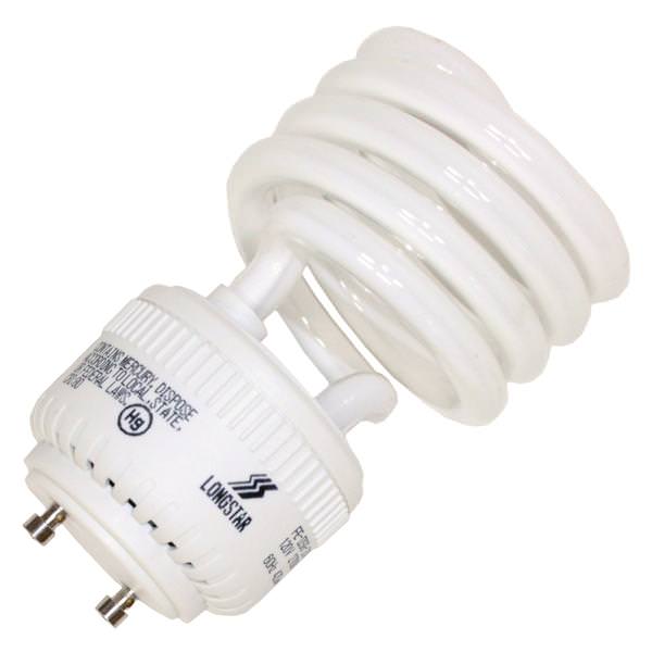 23 watt 120 volt T2 Twist and Lock Base 2700K Warm White CFL