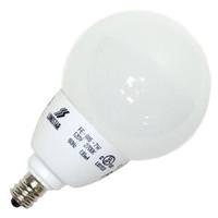 LongStar 7 watt 120 volt G16 Candelabra Screw Base 2700K Warm White CFL