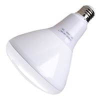 LongStar 17 watt 120 volt BR40 Medium Screw Base 3000K Natural White Dimmable Flood LED