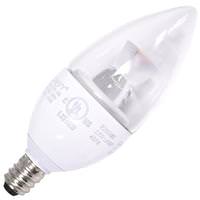 LongStar 4.5 watt 120 volt C37 Candelabra Screw Base 2700K Warm White Dimmable LED