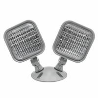LSI Industries 2 Head 1.5 watt Multi-volt Thermoplastic Weatherproof Outdoor LED Emergency Light