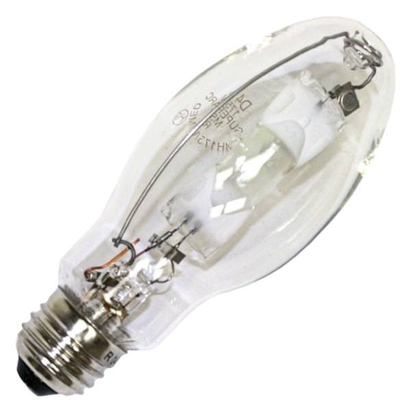 175 watt 120 volt ED17 Medium Screw Base 4000K Cool White Clear Metal Halide