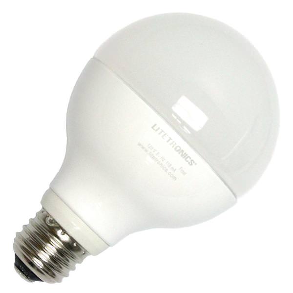10 watt 120 volt G25 Medium Screw Base 3000K Natural White LED