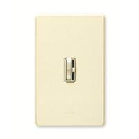 Lutron 120 volt Almond Toggler 1000 watt 3-Way Wall Dimmer Switch with Locator Light