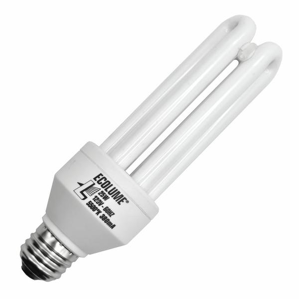 25 watt 120 volt European Medium Screw Base 5500K Daylight CFL