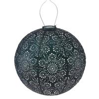 Lumiz 15.1" Round Fiore Green Battery Operated Dimmable LED