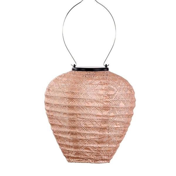 7.8" Balloon Pink Mosaic Pattern Lantern