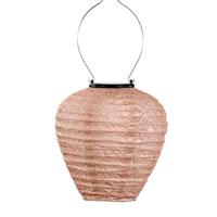 Lumiz 7.8" Balloon Pink Mosaic Pattern Lantern