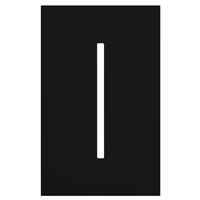 Lutron 1-Gang Black Wallplate