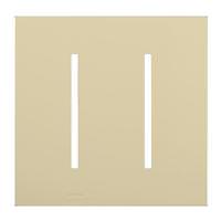 Lutron 2-Gang Ivory Wallplate