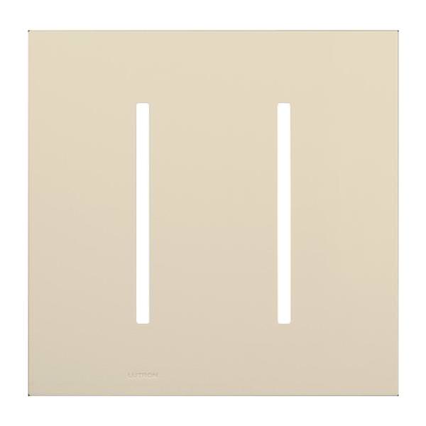 2-Gang Light Almond Wallplate