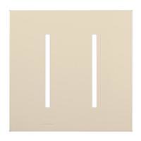 Lutron 2-Gang Light Almond Wallplate